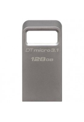 Флешка Kingston 128 GB DataTraveler Micro 3.1 Metal (DTMC3/128GB)