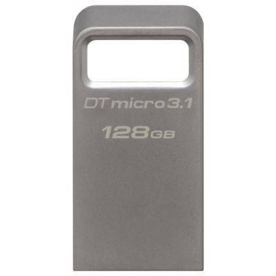 Флешка Kingston 128 GB DataTraveler Micro 3.1 Metal (DTMC3/128GB)
