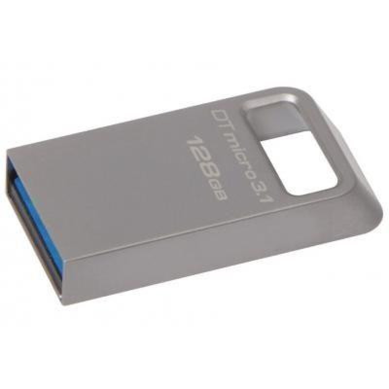 Флешка Kingston 128 GB DataTraveler Micro 3.1 Metal (DTMC3/128GB)