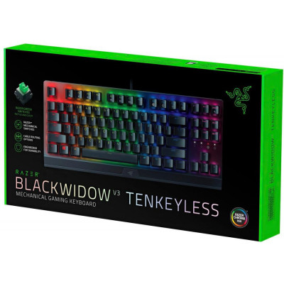 Клавіатура Razer BlackWidow V3 TKL Green (RZ03-03490700-R3R1)