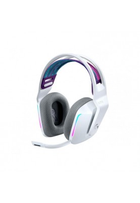 Комп'ютерна гарнітура Logitech G733 LIGHTSPEED Wireless RGB WHITE (981-000883)