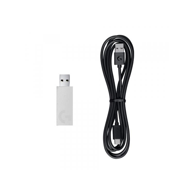 Комп'ютерна гарнітура Logitech G733 LIGHTSPEED Wireless RGB WHITE (981-000883)