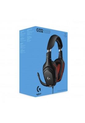 Комп'ютерна гарнітура Logitech Wired Gaming Headset G332 Black (981-000757)