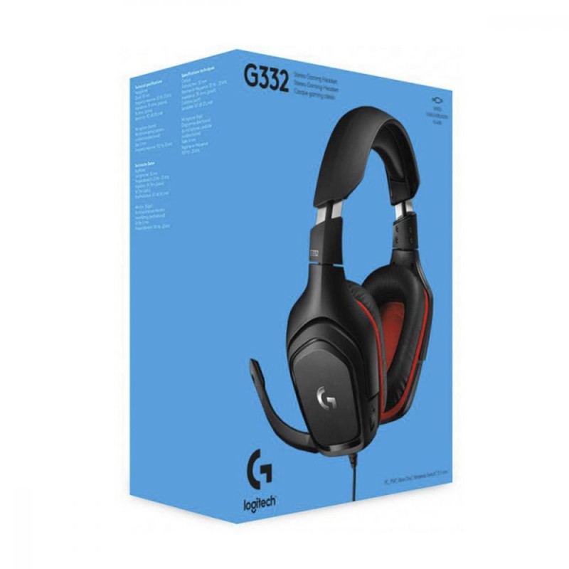 Комп'ютерна гарнітура Logitech Wired Gaming Headset G332 Black (981-000757)