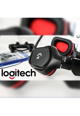 Комп'ютерна гарнітура Logitech Wired Gaming Headset G332 Black (981-000757)