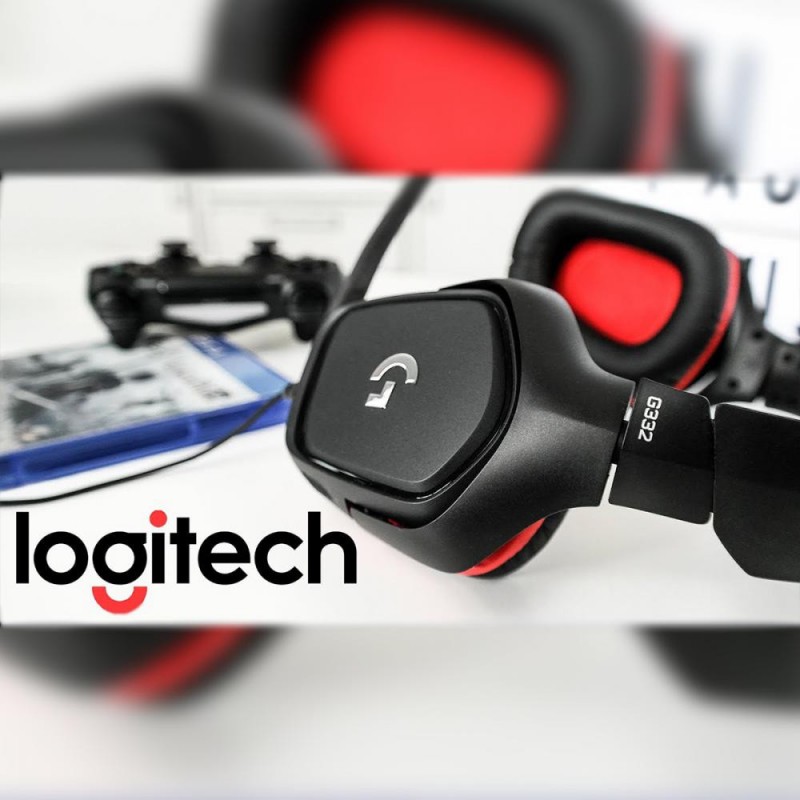 Комп'ютерна гарнітура Logitech Wired Gaming Headset G332 Black (981-000757)