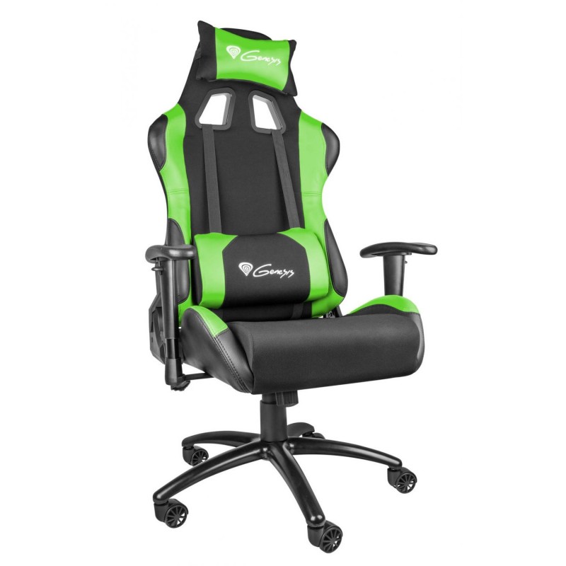 Комп'ютерне крісло для геймера Genesis Nitro 550 Black/Green