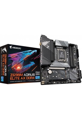 Материнська плата GIGABYTE Z690M AORUS ELITE AX DDR4