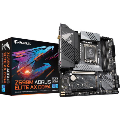 Материнська плата GIGABYTE Z690M AORUS ELITE AX DDR4