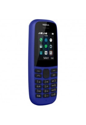 Мобільний телефон Nokia 105 Single Sim 2019 Blue (16KIGL01A13)
