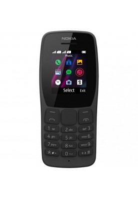 Мобільний телефон Nokia 110 Dual Sim 2019 Black (16NKLB01A07)
