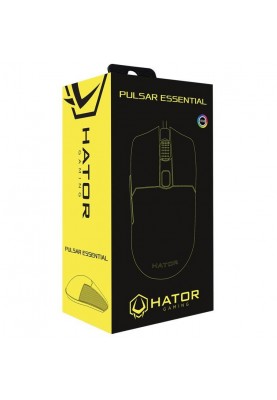 Миша Hator Pulsar Essential USB Black (HTM-312)