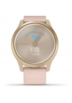 Смарт-годинник Garmin vivomove Style Champagne-Dust Rose Fabric (010-02240-22/02)