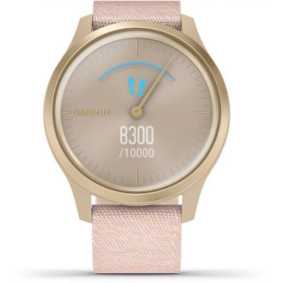 Смарт-годинник Garmin vivomove Style Champagne-Dust Rose Fabric (010-02240-22/02)