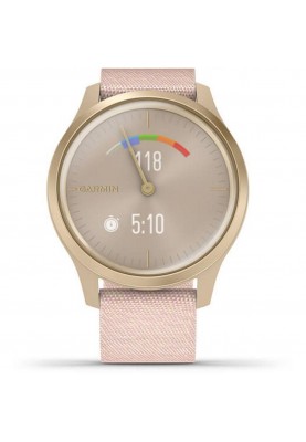 Смарт-годинник Garmin vivomove Style Champagne-Dust Rose Fabric (010-02240-22/02)