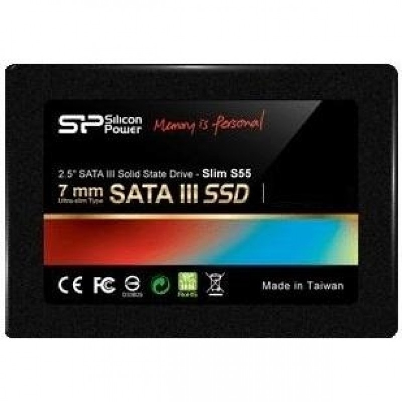 SSD накопичувач Silicon Power Slim S55 SP120GBSS3S55S25