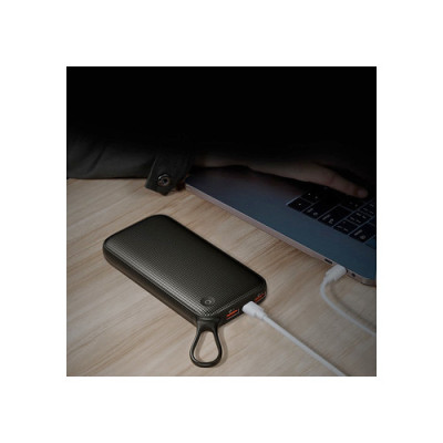 Зовнішній акумулятор (Power Bank) Baseus Power Bank 20000 mAh Black (PPKC-A01) Зовнішній акумулятор (Power Bank) Baseus Power Bank 20000 mAh Black (PPKC-A01)