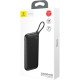 Зовнішній акумулятор (Power Bank) Baseus Power Bank 20000 mAh Black (PPKC-A01)