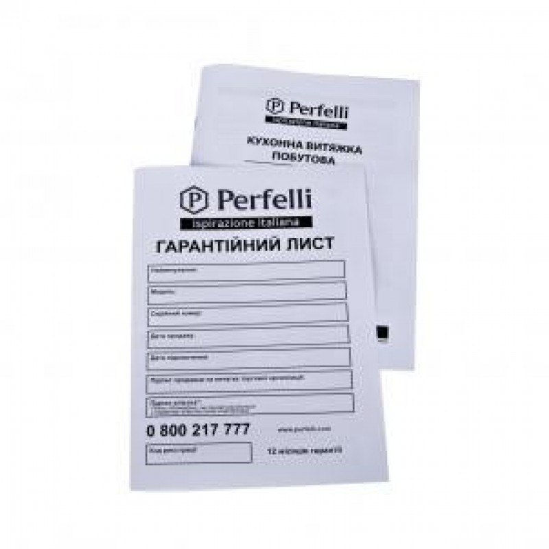 Вбудована витяжка Perfelli BI 6512 A 1000 BL LED