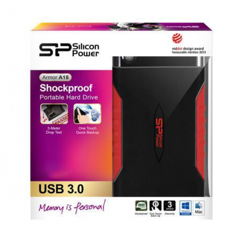 Жорсткий диск Silicon Power Armor A15 SP020TBPHDA15S3L