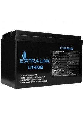 Акумулятор для ДБЖ Extralink LiFePO4 12.8V 160Ah (EX.30462)