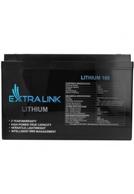 Акумулятор для ДБЖ Extralink LiFePO4 12.8V 160Ah (EX.30462)