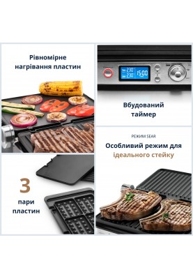 Електрогриль притискний Delonghi CGH 1030D