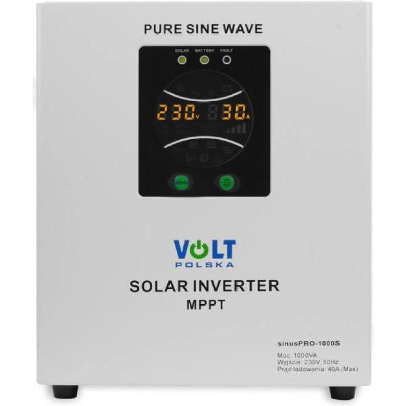 Мережа сонячного інвертора (on-grid) Volt Polska SINUS PRO 1000S (3SPS100012)