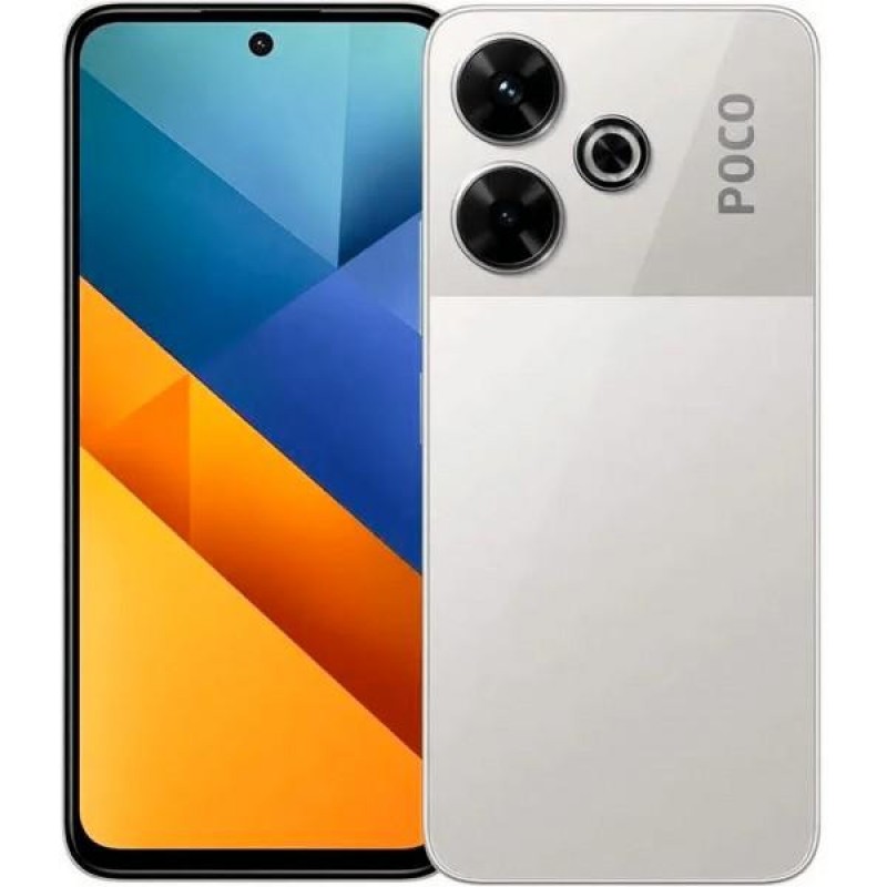 Смартфон Xiaomi Poco M6 4G 6/128GB Silver