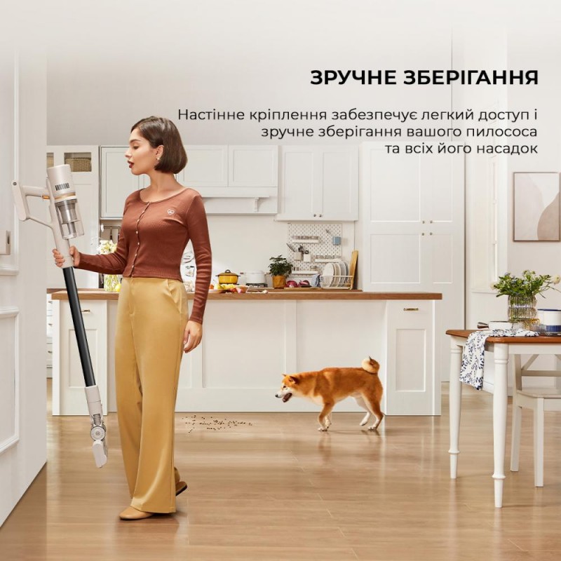 Вертикальний+ручний пилосос (2в1) Dreame Cordless Vacuum Cleaner U10 (VPV20A)