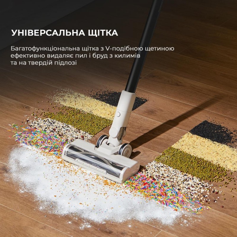 Вертикальний+ручний пилосос (2в1) Dreame Cordless Vacuum Cleaner U10 (VPV20A)