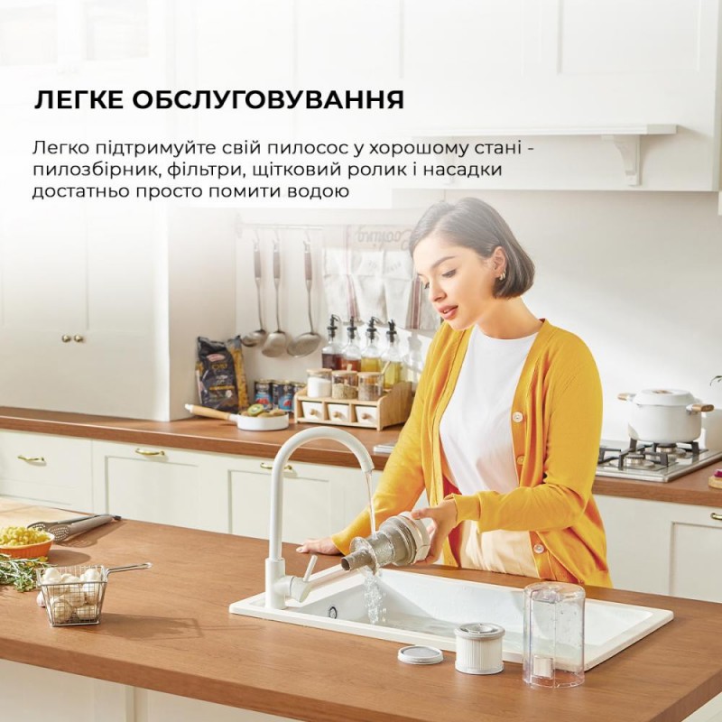 Вертикальний+ручний пилосос (2в1) Dreame Cordless Vacuum Cleaner U10 (VPV20A)