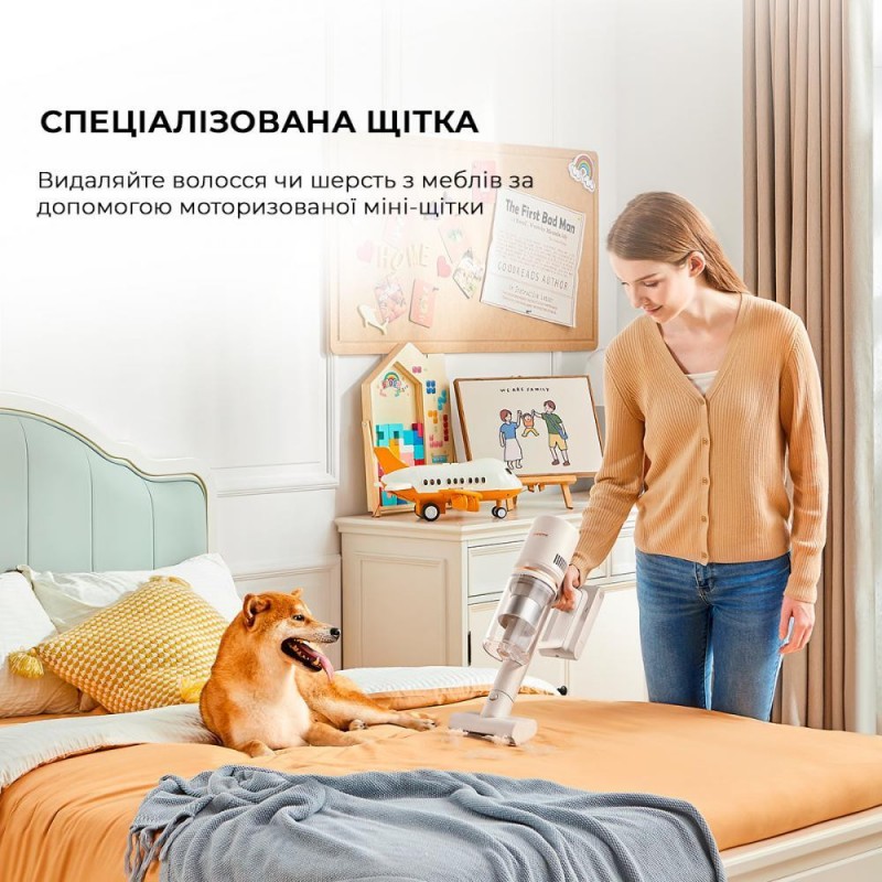 Вертикальний+ручний пилосос (2в1) Dreame Cordless Vacuum Cleaner U20 (VPV11A)