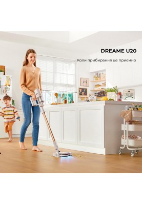 Вертикальний+ручний пилосос (2в1) Dreame Cordless Vacuum Cleaner U20 (VPV11A)