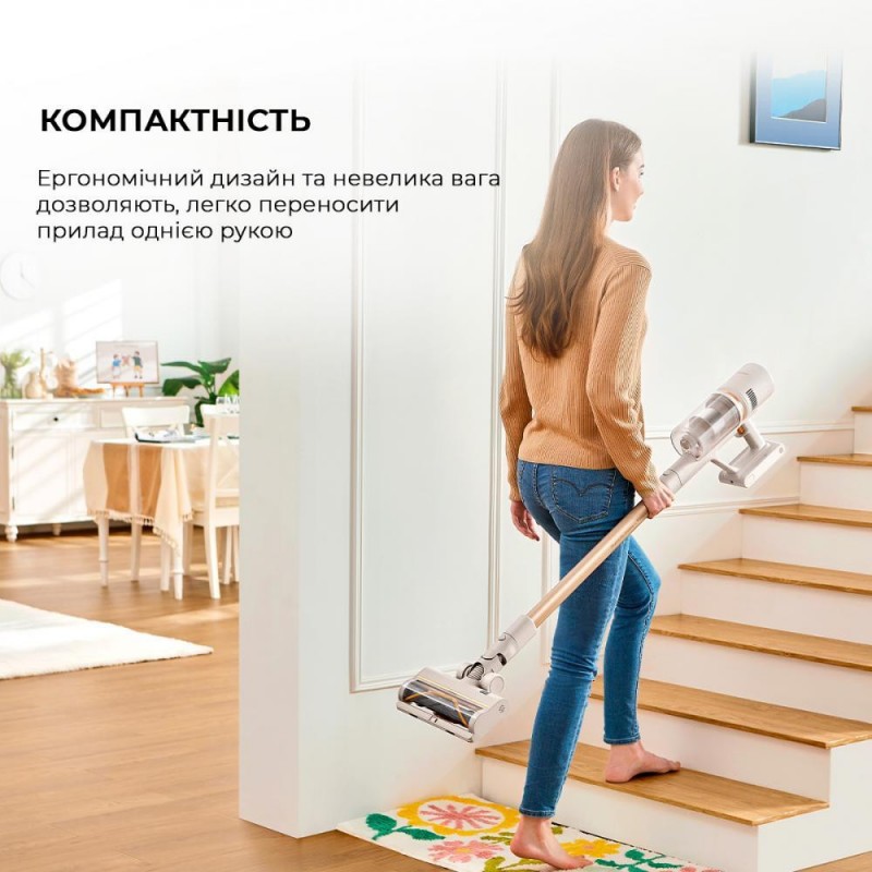 Вертикальний+ручний пилосос (2в1) Dreame Cordless Vacuum Cleaner U20 (VPV11A)