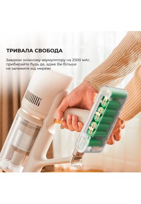 Вертикальний+ручний пилосос (2в1) Dreame Cordless Vacuum Cleaner U20 (VPV11A)