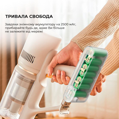 Вертикальний+ручний пилосос (2в1) Dreame Cordless Vacuum Cleaner U20 (VPV11A)