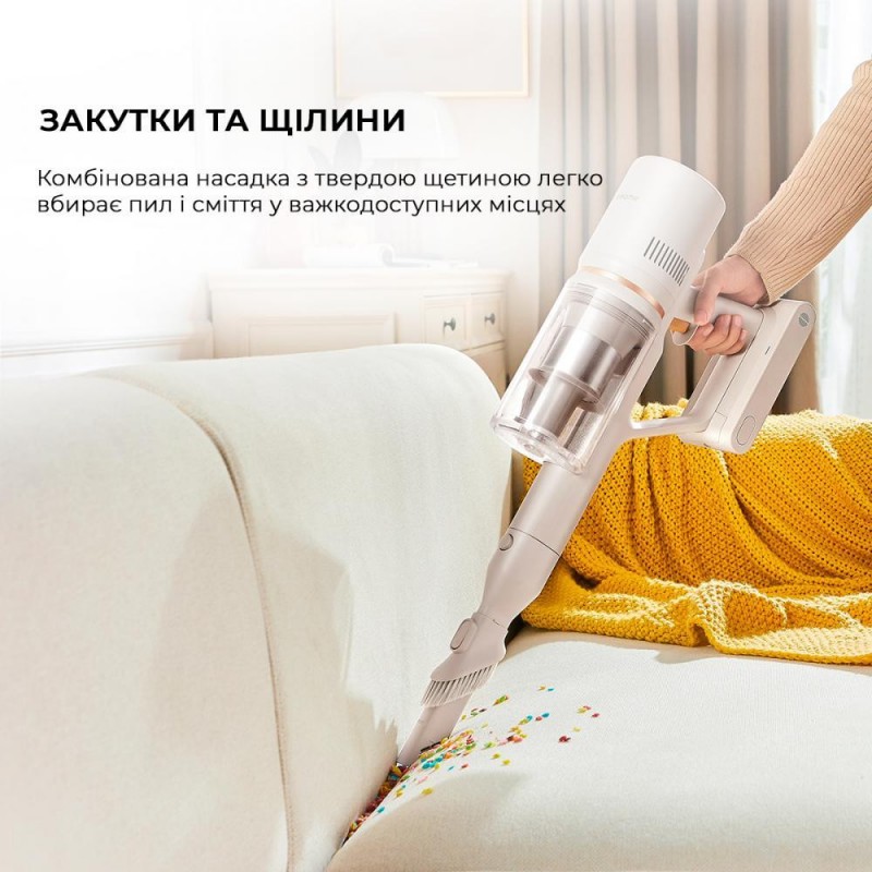 Вертикальний+ручний пилосос (2в1) Dreame Cordless Vacuum Cleaner U20 (VPV11A)