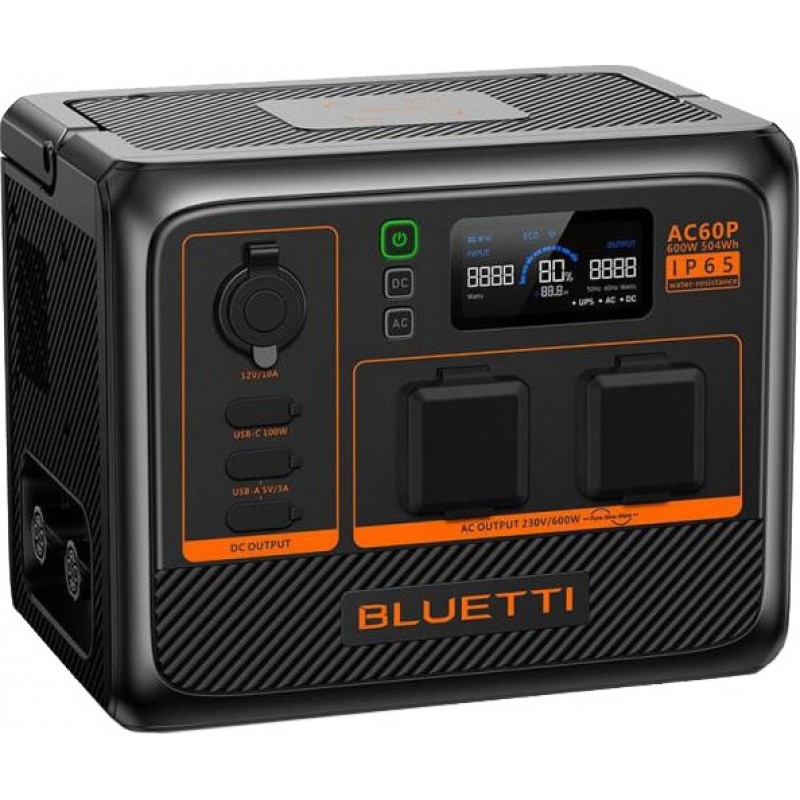 Зарядна станція BLUETTI AC60P 504Wh 600W