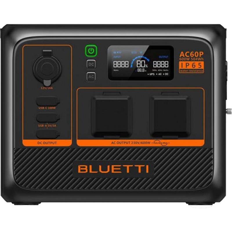 Зарядна станція BLUETTI AC60P 504Wh 600W