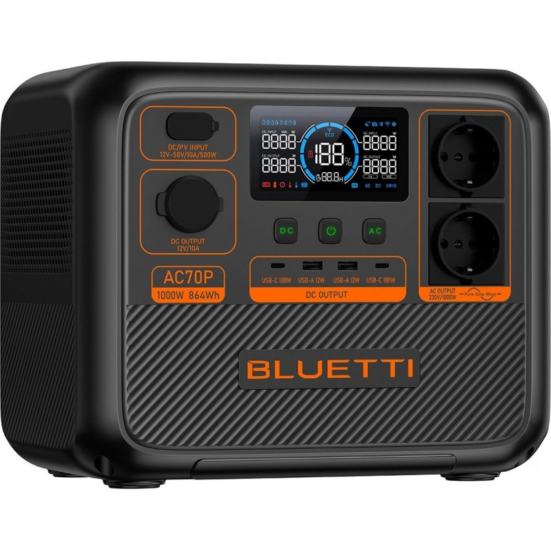 Зарядна станція BLUETTI AC70P