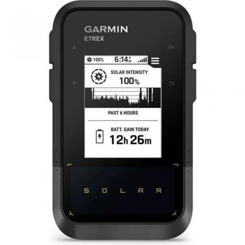 GPS-навігатор багатоцільовий Garmin eTrex Solar (010-02782-00)