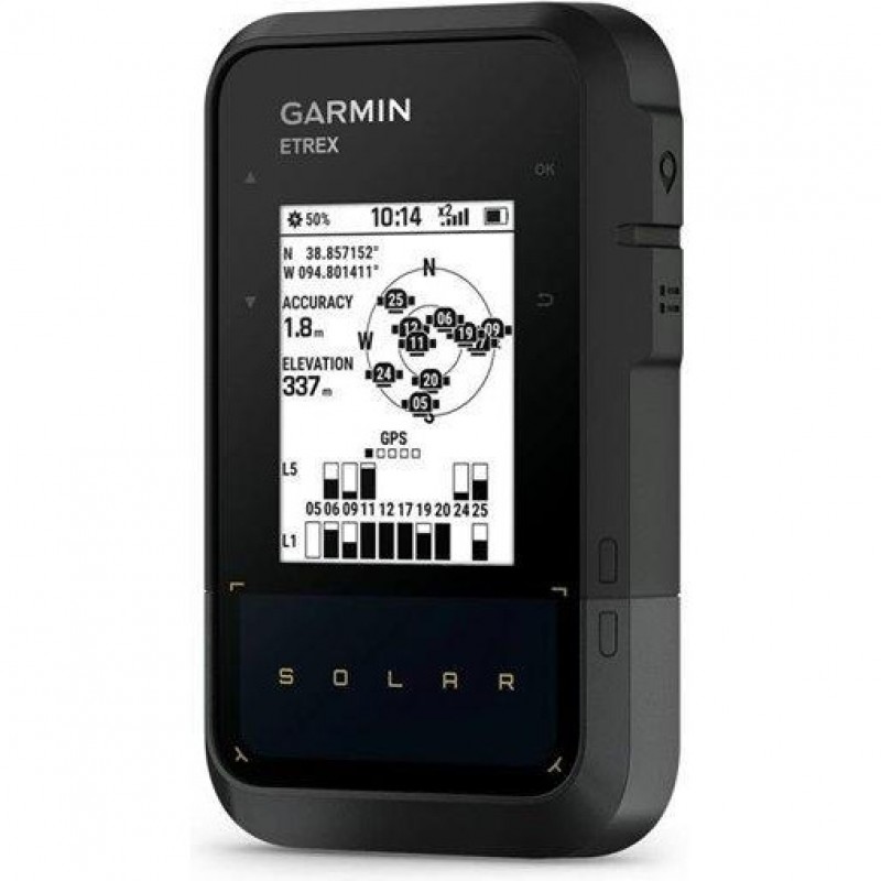 GPS-навігатор багатоцільовий Garmin eTrex Solar (010-02782-00)