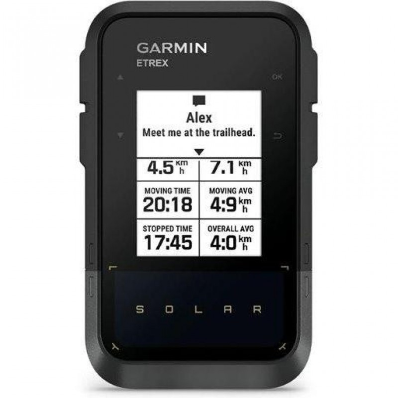 GPS-навігатор багатоцільовий Garmin eTrex Solar (010-02782-00)