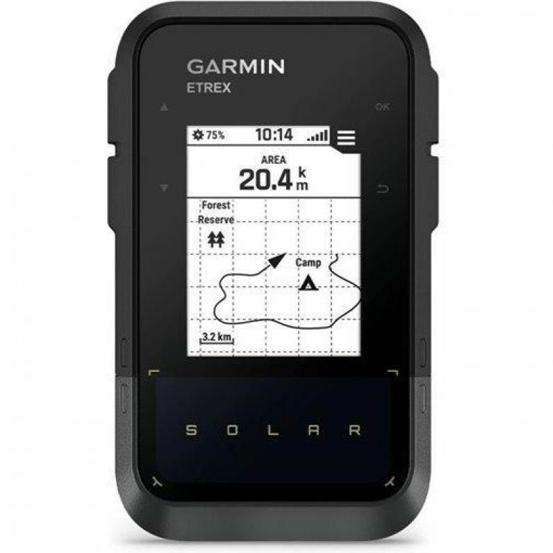 GPS-навігатор багатоцільовий Garmin eTrex Solar (010-02782-00)