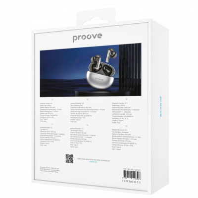 Навушники TWS Proove Thunder Buds ANC Gray (TWTB00010003)