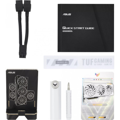 Відеокарта ASUS TUF-RTX4070TIS-O16G-WHITE-GAMING