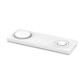 Зарядний пристрій Belkin BoostCharge Pro3-in-1 Wireless Charging Pad with Official MagSafe (White)