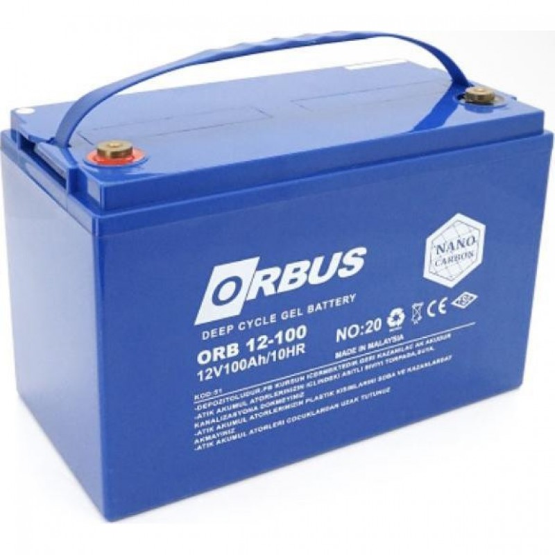 Акумулятор для ДБЖ ORBUS 12V 100Ah (CG12100)