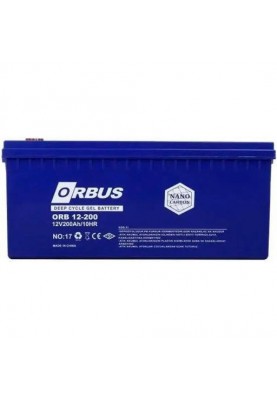 Акумулятор для ДБЖ ORBUS CG12200 GEL 12 - 200 AH